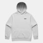 BOX LOGO SWEAT À CAPUCHE GRIS CHINÉ