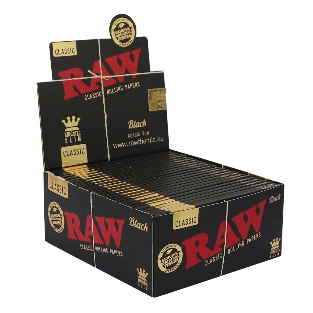 Raw black King size