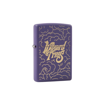 Zippo violet et or Wizard Trees