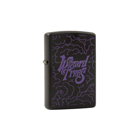 Zippo noir et violet Wizard Trees